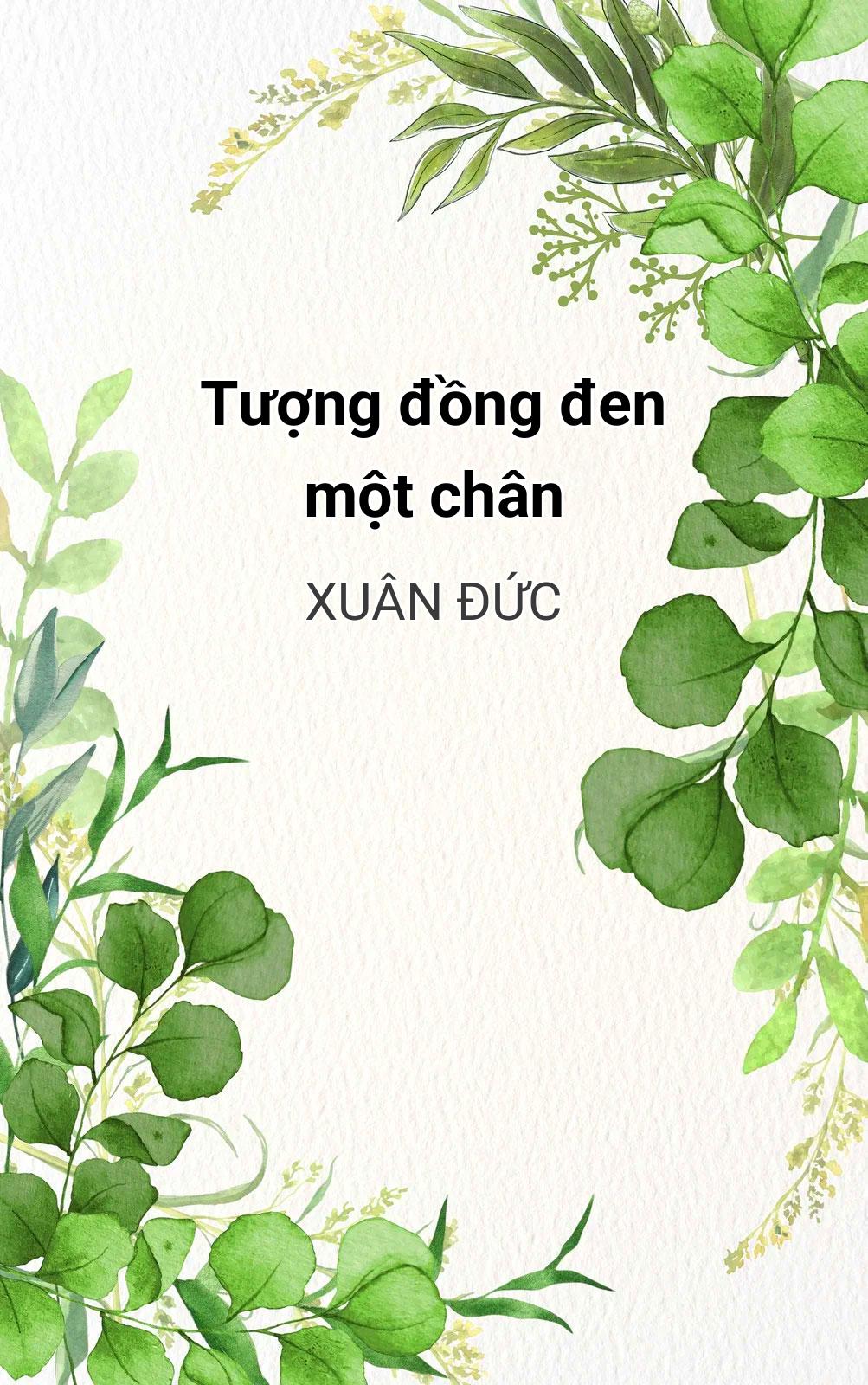 Tượng Đồng Đen Một Chân