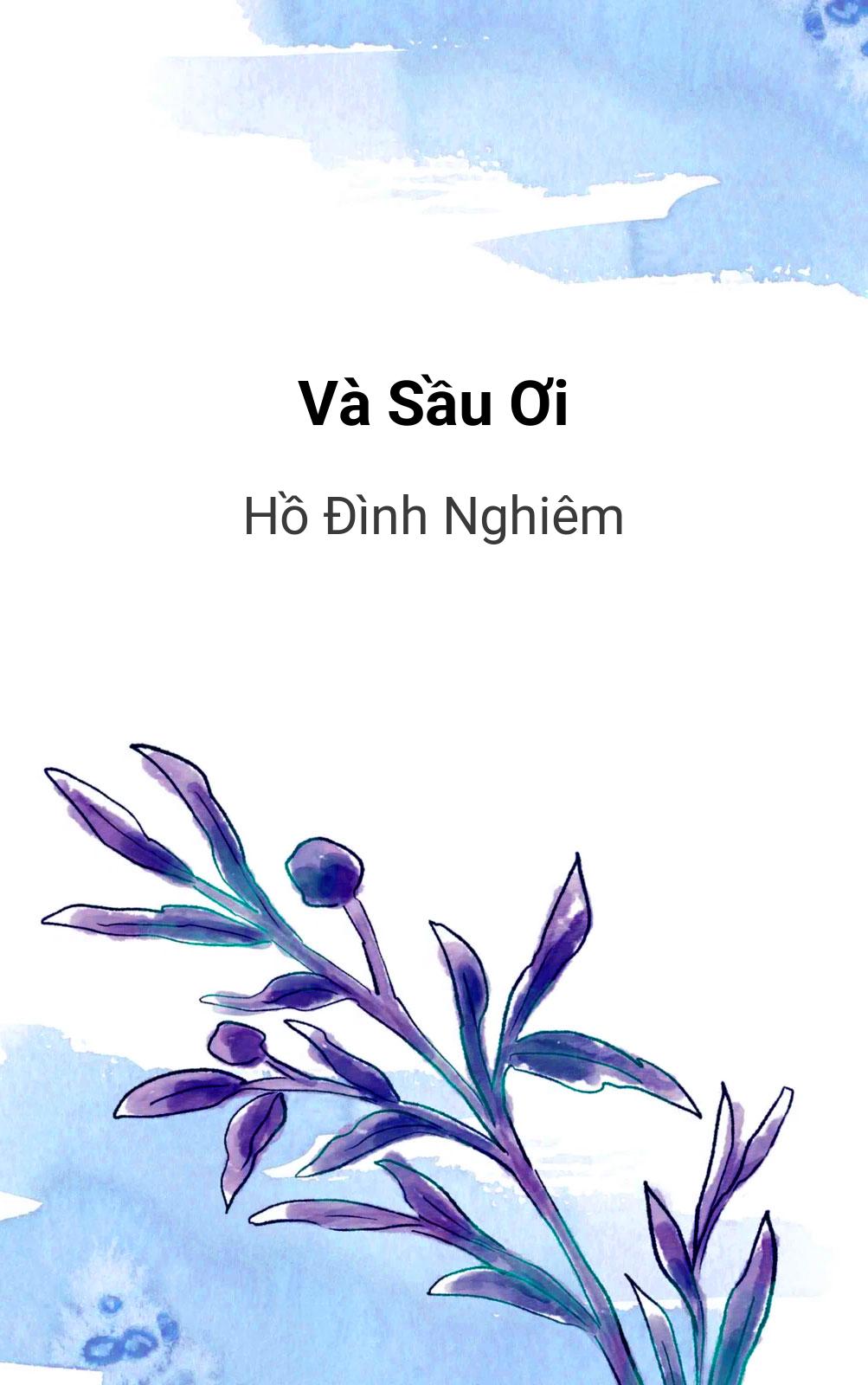 Và Sầu Ơi