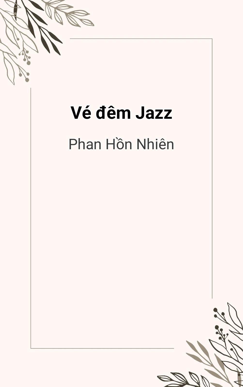 Vé Đêm Jazz