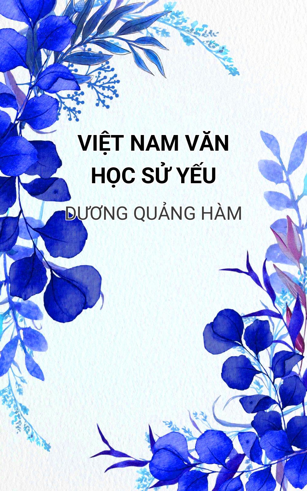Việt Nam Văn Học Sử Yếu