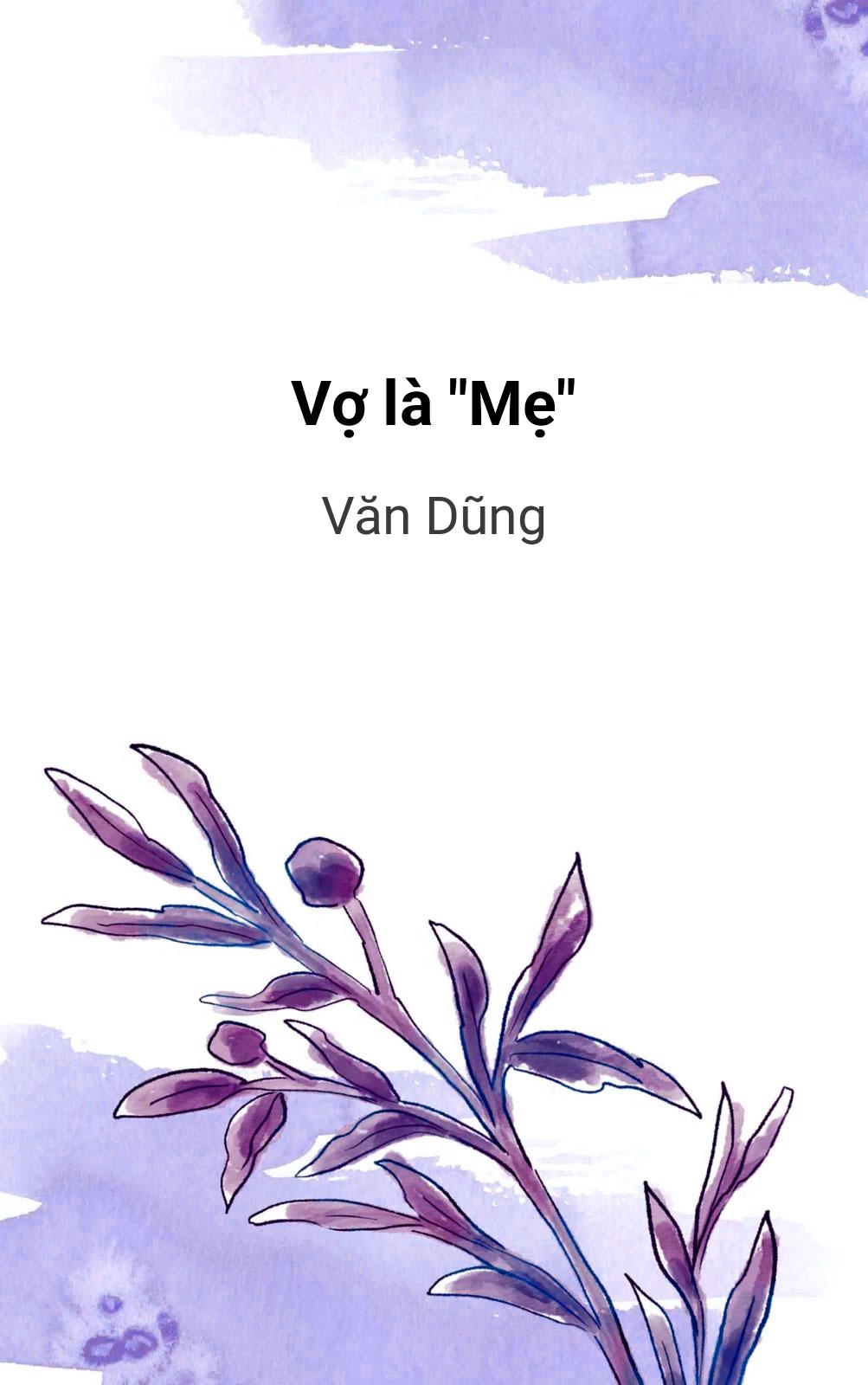 Vợ Là "Mẹ"
