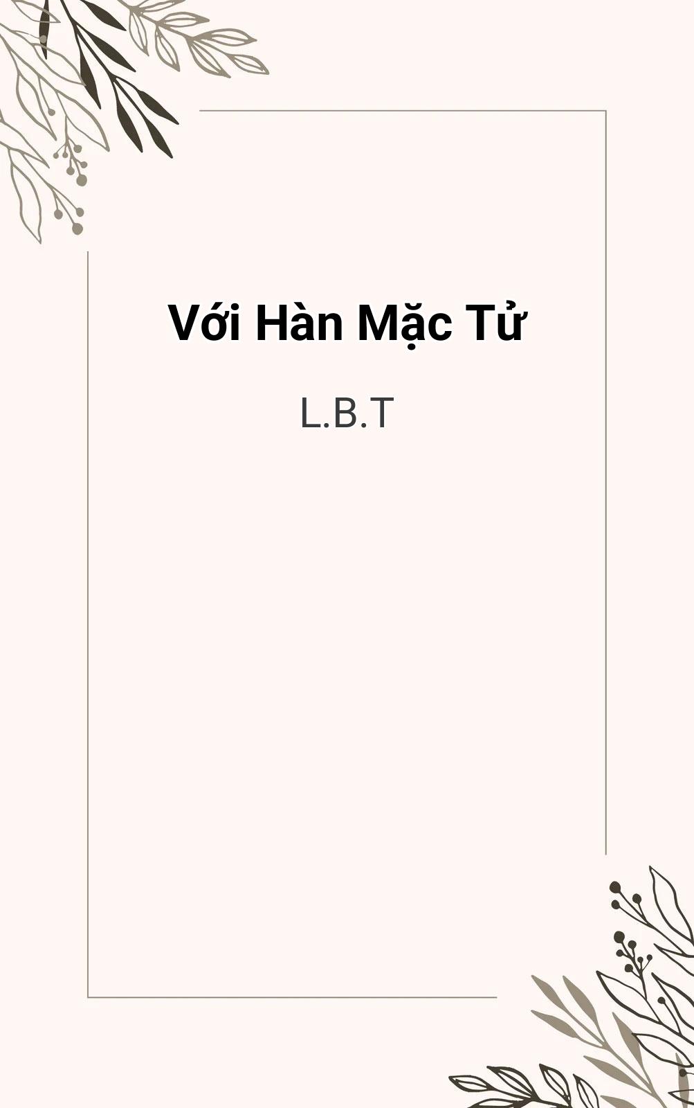 Với Hàn Mặc Tử