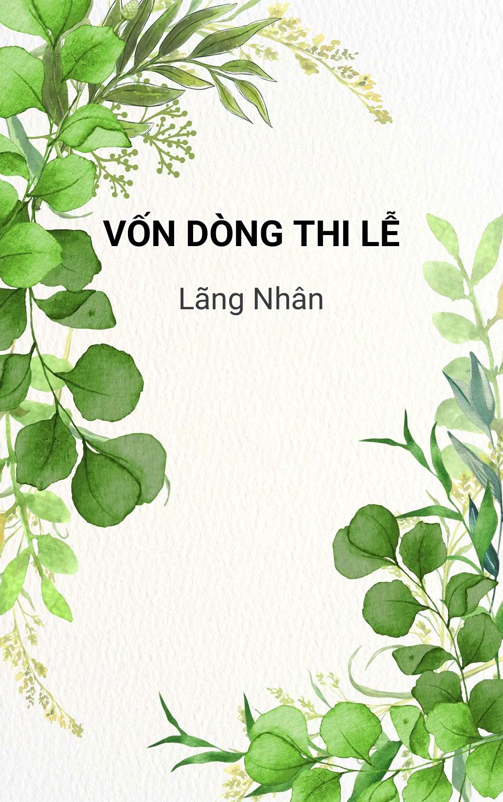 Vốn Dòng Thi Lễ
